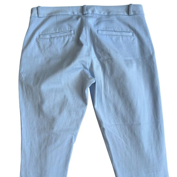BANANA REPUBLIC Light Blue Sloan Ankle Pants Size 4 - Picture 3 of 9
